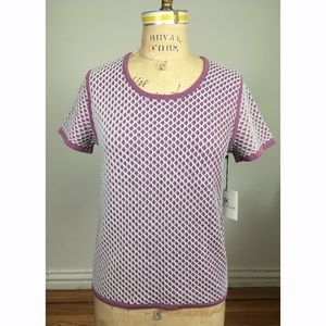 NWT Cotton Textured T-shirt